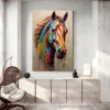 tableau tete de cheval portrait 2 3 3.webp