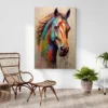 tableau tete de cheval portrait 2 3 4.webp