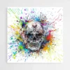 tableau tete de mort pop art 1.webp