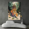 tableau tigre jungle chinoise portrait 2 3 2.webp