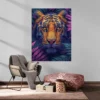 tableau tigre violet portrait 3 4 4.webp