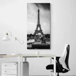 tableau tour eiffel noir et blanc portrait 1 2 4.webp