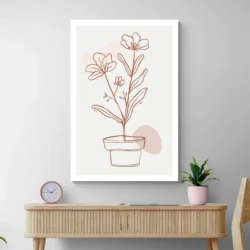 tableau vase avec fleur portrait 2 3 2.webp