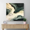 tableau vert et or carre 3.webp