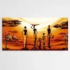 tableau village africain 1.webp