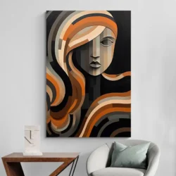 tableau visage femme abstrait portrait 2 3 4.webp
