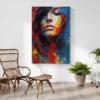 tableau visage femme moderne portrait 2 3 4.webp