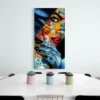 tableau visage femme pop art portrait 1 2 4.webp
