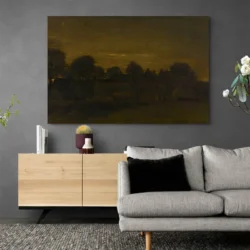 village fermier au crepuscule van gogh paysage 3 2 2.webp