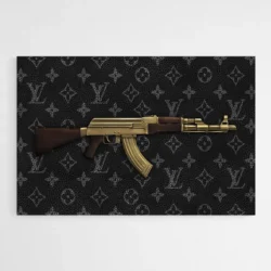 tableau ak47 louis vuitton 1.webp