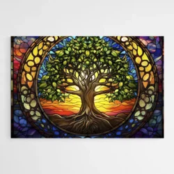 tableau arbre de vie contemporain 1.webp