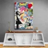 tableau banksy la petite fille au ballon street art portrait 2 3 3.webp