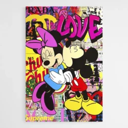 tableau cartoons street art moderne 1.webp