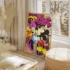 tableau cartoons street art moderne portrait 2 3 2.webp