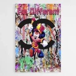 tableau chanel mickey street art 1.webp