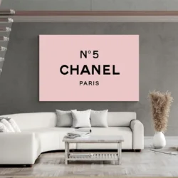 tableau chanel n05 rose paysage 3 2 4.webp