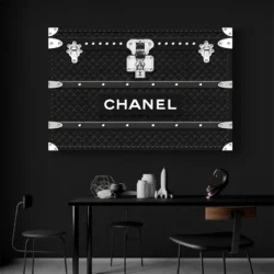 tableau chanel noir paysage 3 2 3.webp