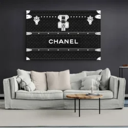 tableau chanel noir paysage 3 2 4.webp