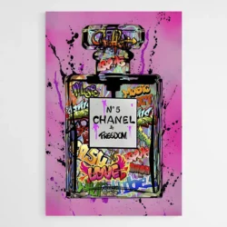 tableau chanel parfum street art 1.webp