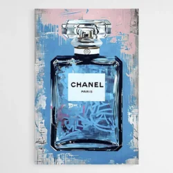 tableau chanel street art moderne 1.webp