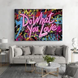 tableau graffiti moderne street art paysage 3 2 2.webp