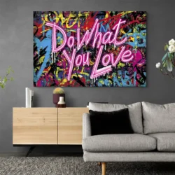 tableau graffiti moderne street art paysage 3 2 3.webp