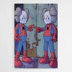 tableau kaws spider man 1.webp