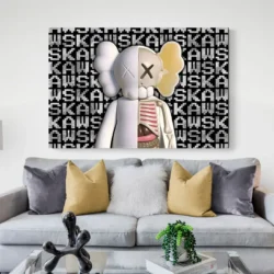 tableau kaws squelette paysage 3 2 2.webp