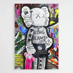 tableau kaws street art 1.webp