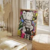 tableau kaws street art portrait 2 3 4.webp