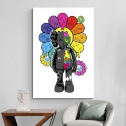 tableau kaws takashi portrait 2 3 4.webp