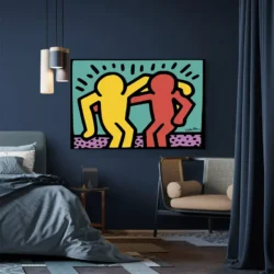 tableau keith haring best buddies paysage 3 2 4.webp