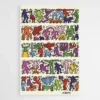 tableau keith haring colore 1.webp