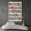 tableau keith haring colore portrait 2 3 2.webp