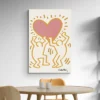 tableau keith haring portrait 2 3 2.webp