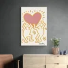 tableau keith haring portrait 2 3 3.webp