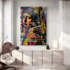 tableau la jeune fille a la perle street art portrait 2 3 2.webp