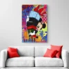 tableau marques luxe street art portrait 2 3 4.webp