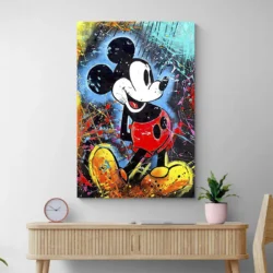 tableau mickey mouse graffiti portrait 2 3 3.webp