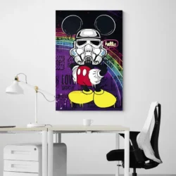 tableau mickey pop art portrait 2 3 2.webp