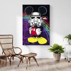 tableau mickey pop art portrait 2 3 3.webp