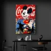 tableau mickey superman portrait 2 3 3.webp