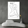 tableau minimaliste femme nue portrait 2 3 3.webp