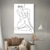 tableau minimaliste femme nue portrait 2 3 4.webp
