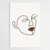 tableau minimaliste femme visage 1.webp