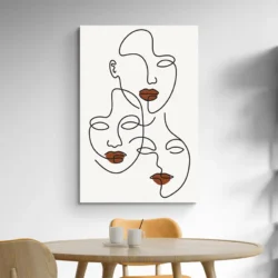 tableau minimaliste portrait 2 3 4.webp