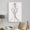 tableau minimaliste silhouette fashion portrait 2 3 2.webp