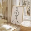 tableau minimaliste silhouette fashion portrait 2 3 3.webp