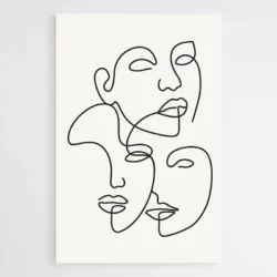 tableau minimaliste visage 1.webp