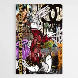 tableau moderne bugs bunny 1.webp